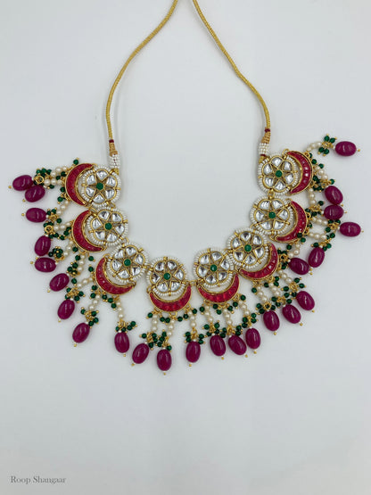 Ruby Vinita Jewellery Set